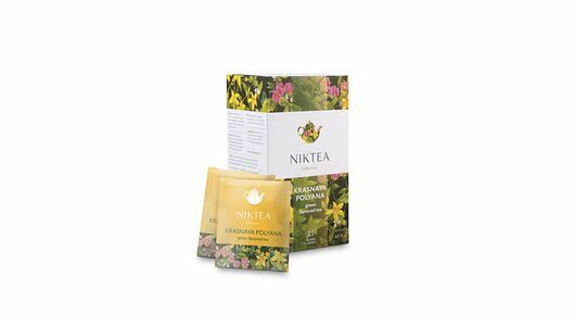Чай зеленый Niktea Красная Поляна в пакетиках 25 шт., 43.75 г