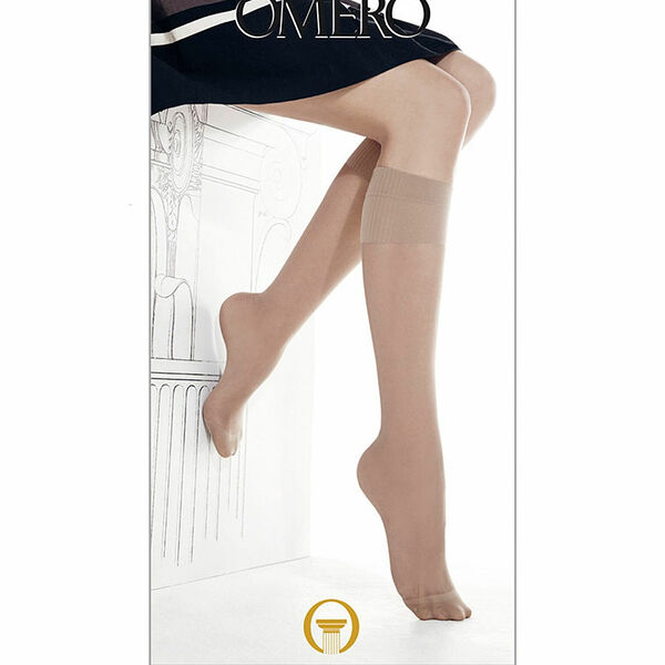 Гольфы Omero Alpha Gambaletto, цвет Nero, 20 den, размер M-L 