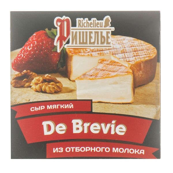 Сыр мягкий De Brevie 55%, «Ришелье»