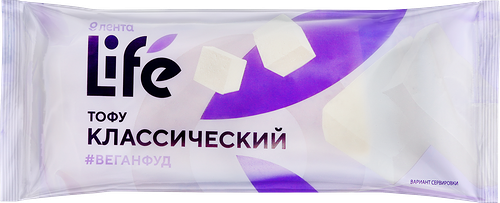 Тофу ЛЕНТА LIFE, 120г