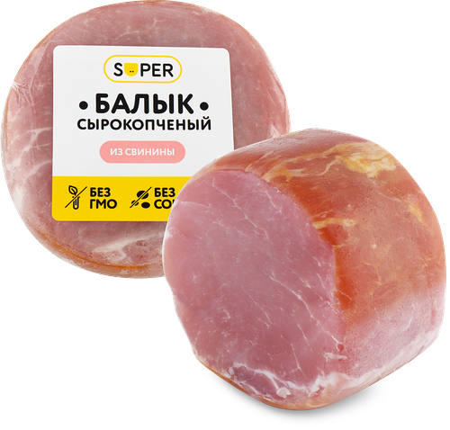 Балык сырокопченый из свинины SUPER, 300г