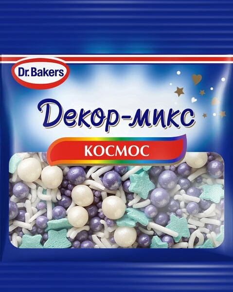 Посыпка Dr. Oetker Декор-микс Космос 10г