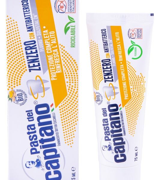 Зубная паста Pasta del Capitano Ginger 75мл