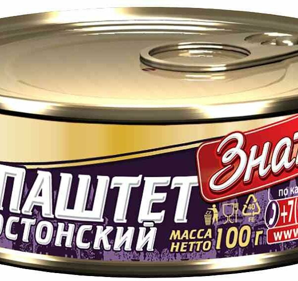 Паштет Знаток Эстонский