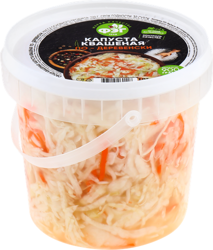 

Капуста квашеная ФЭГ по-деревенски 900 г