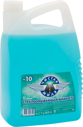 

Стеклоочиститель ЧИСТАЯ МИЛЯ до -10 градусов, Арт. 430406024, 3.78л