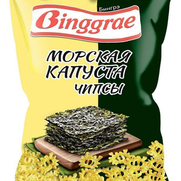 Чипсы Binggrae со вкусом Морской капусты