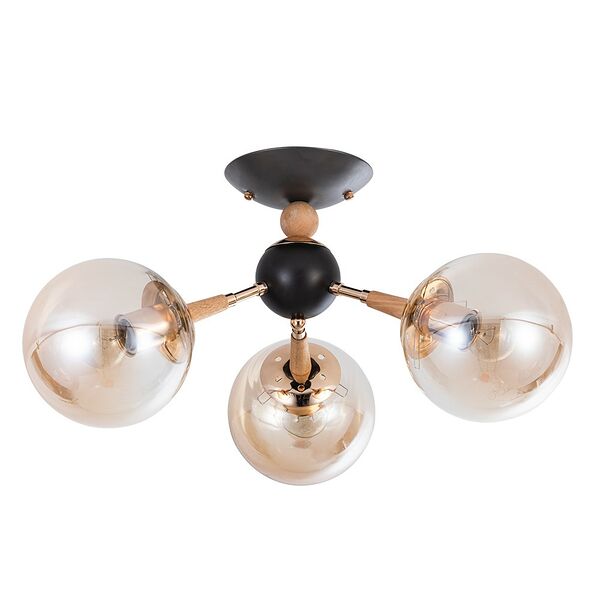 Люстра Arte Lamp Boston, Е27, 40 Вт, металл, янтарный