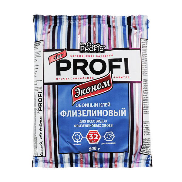 Profi клей обойный флизелиновый, 200г