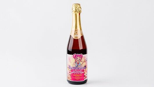 Детское шампанское Absolute Nature Волшебное малиново-барбарисовое безалкогольный среднегазированный