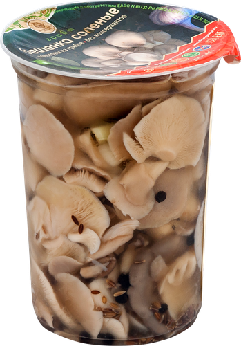 

Грибы вешенка соленые МАСЛЯНИНСКОЕ ЛУКОШКО, 480г