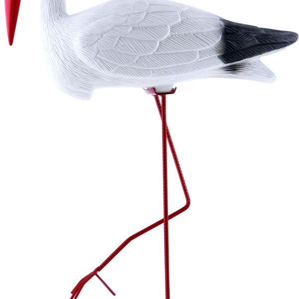 Фигура декоративная садовая на ножке Аист 32х11х51см, Арт. GV28812-1018