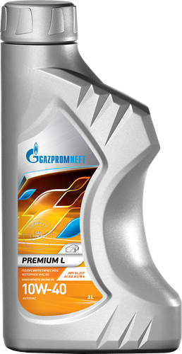 Масло моторное GAZPROMNEFT Premium L 10W-40 API SL/CF полусинтетическое Арт. 110626, 1л