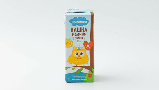 Кашка детская молочно-овсяная 2,5%