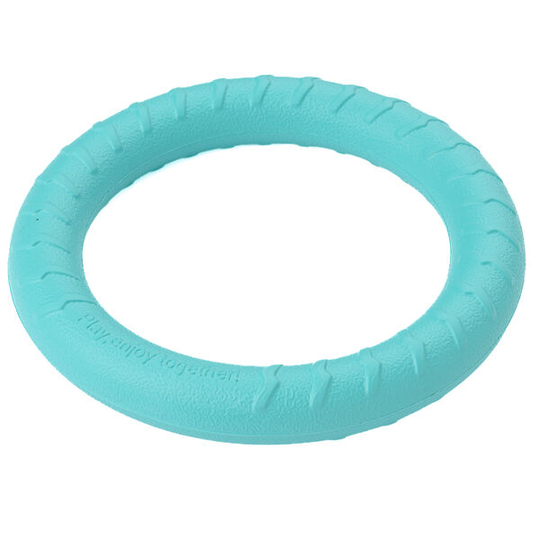Mr.Kranch игрушка для собак Кольцо 18 см., Бирюзовый