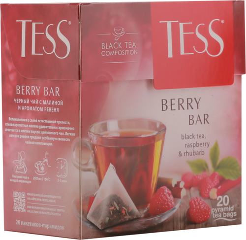 

Чай черный TESS Берри Бар к/уп