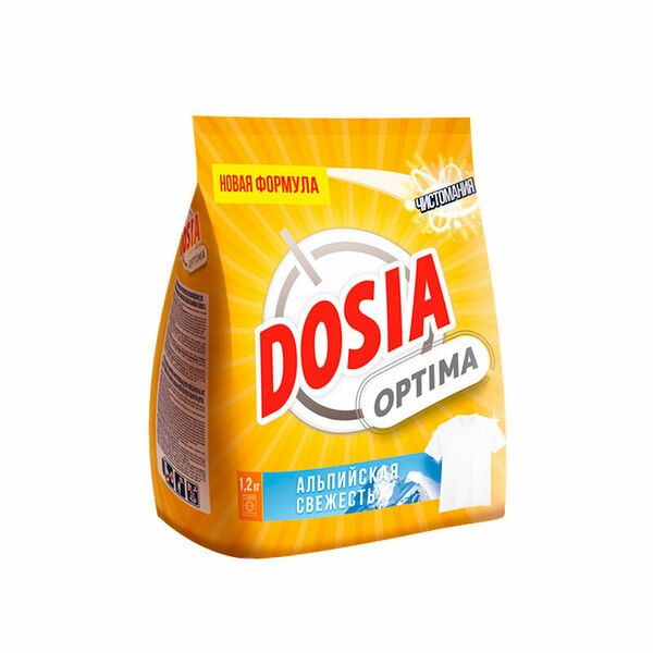 Стиральный порошок Dosia Optima Альпийская Свежесть 1200 г