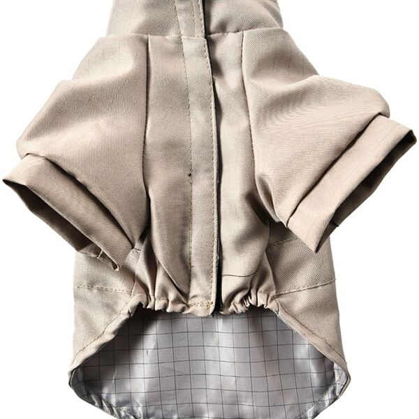 Ветровка для собак Pet-it бежевая размер M 30см