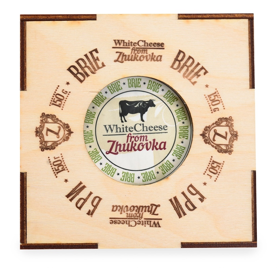 

Сыр бри 60%, WhiteCheese from Zhukovka, 150 г, Россия, БЗМЖ