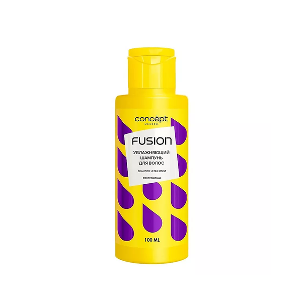 Шампунь увлажняющий Concept Fusion Shampoo Ultra Moist 100 мл