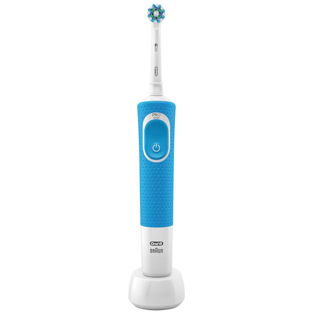 

Зубная щетка электрическая Braun Oral-B Vitality Cross Action голубая 1 шт.