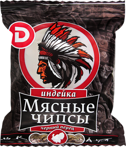 

Чипсы Дымов из мяса птицы с индейкой сыровяленые 25 г