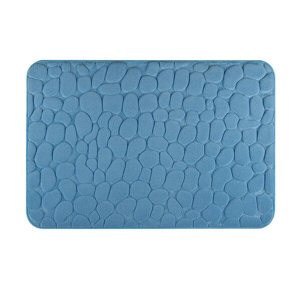 Коврик для ванной комнаты Grampus, 50х80 см, голубой