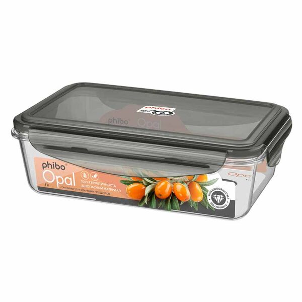 Контейнер для продуктов Phibo Brilliant герметичный, 1 л