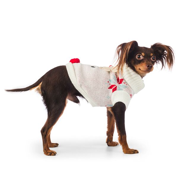 Свитер для собак 50см 3XL белый (унисекс)