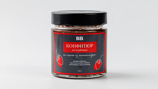 Конфитюр из клубники на сиропе из топинамбура