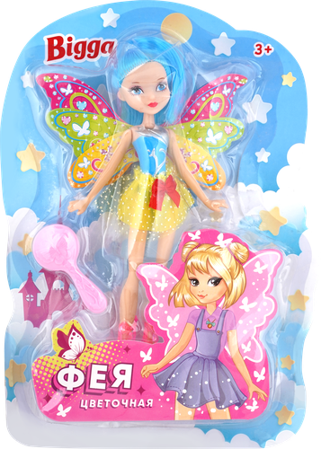 

Набор игровой BIGGA Цветочная фея, 2 предмета, Арт. CB965601, 1шт, в ассортименте