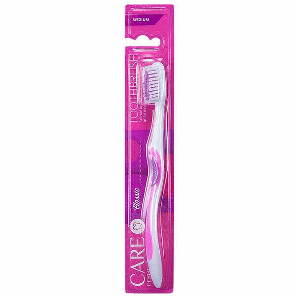 Зубная щетка Care Dental Classic средней жесткости