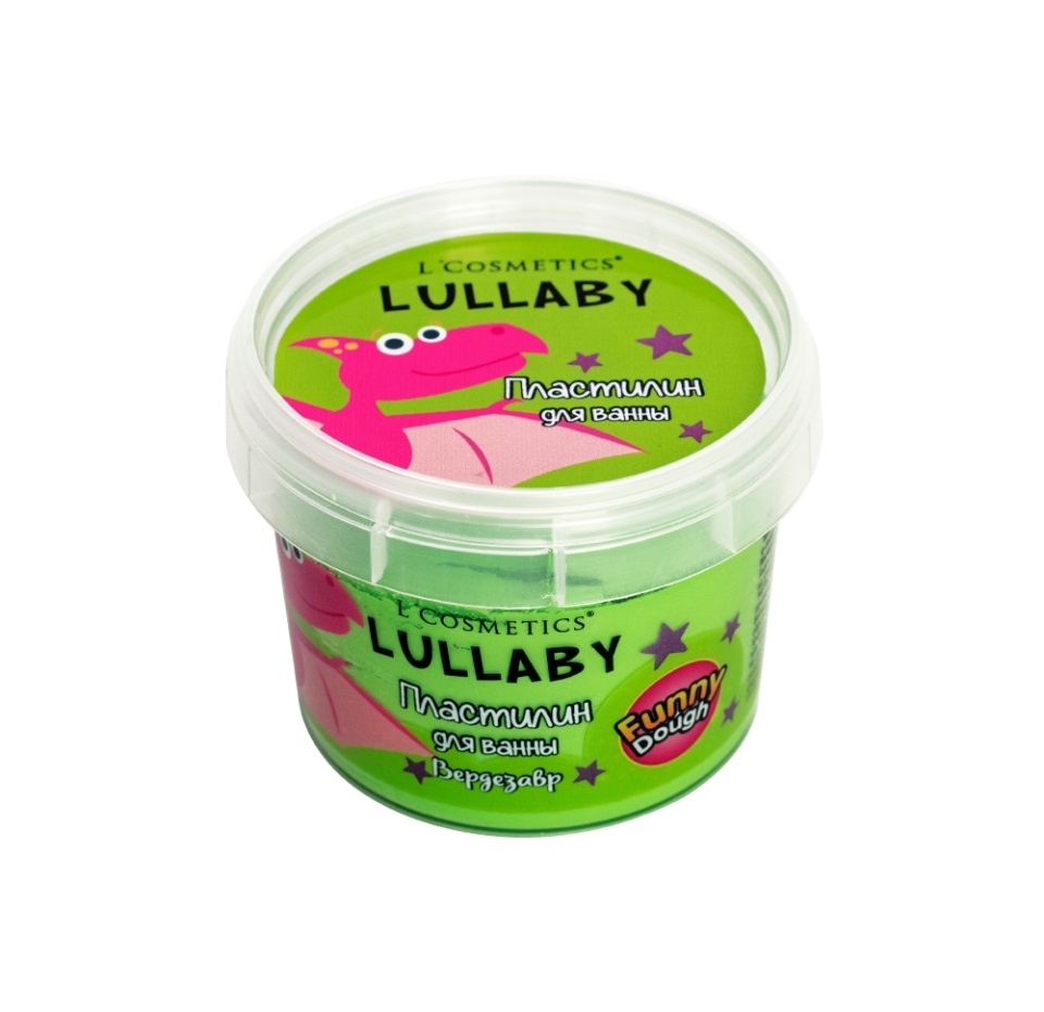 

Пластилин для ванны `L`COSMETICS` LULLABY для детей 3+ (зеленый) 120 мл