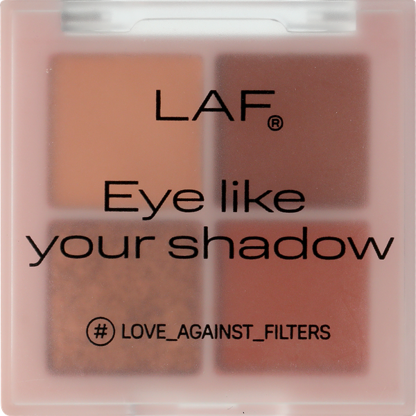 Палетка теней для век Laf 4 цвета тон 03 24 г