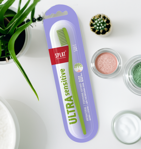 

Зубная щетка Splat Professional Ultra Sensitive Soft мягкая цвет в ассортименте