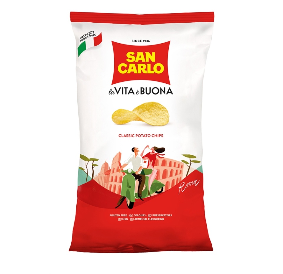 

Чипсы картофельные Классика, San Carlo, 180 г