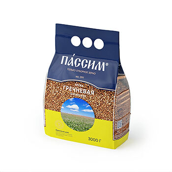 Крупа гречневая Passim алтайская 3кг, Россия