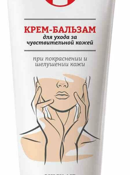Крем-бальзам для чувствительной кожи Быстрая помощь 112 при покраснении и шелушении кожи 75 мл