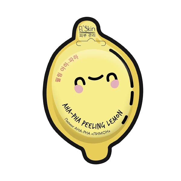 Пилинг для лица Aha-Pha El'Skin 10гр Лимон
