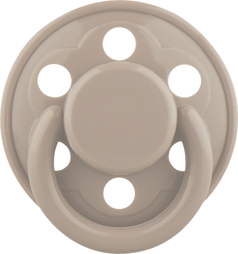 Пустышка LUBBY Just с круглым соском с 0 месяцев