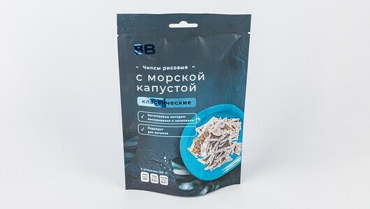 Чипсы рисовые из морской капусты классические