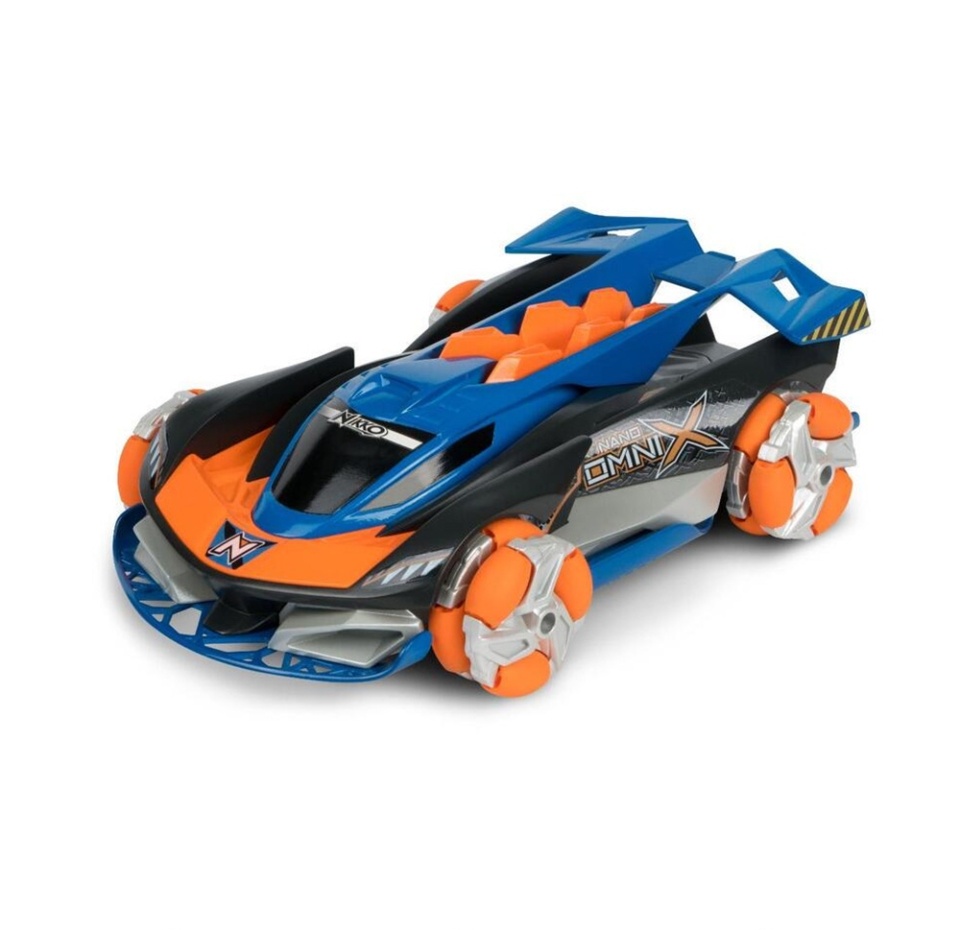 

Машинка на радиоуправлении Nano Omni X Future синяя, Nikko, 20 см