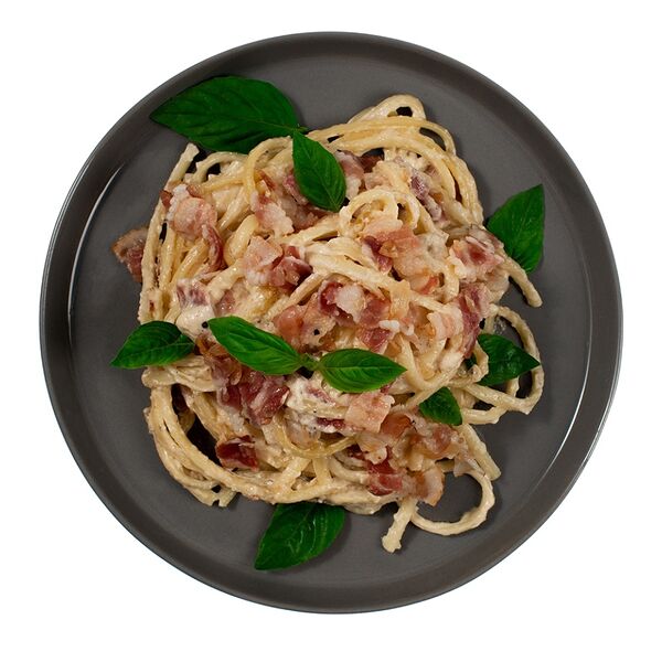 Лингвини с соусом Карбонара