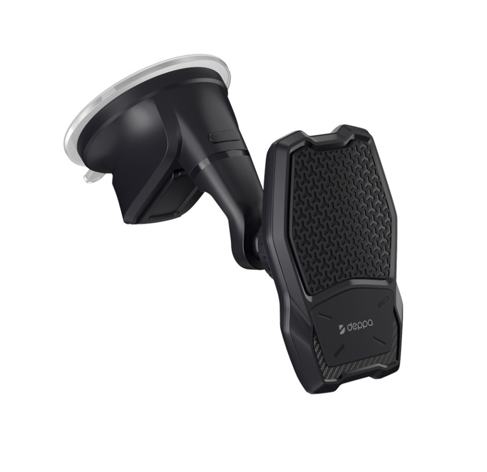 

Автомобильный держатель Deppa Mage Qi магнитный для смартфонов черный