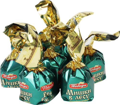 Конфеты Победа вкуса Мишки в лесу вес