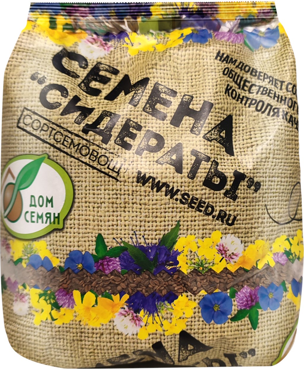 

Семена Сидераты Дом Семян Фацелия Радуга