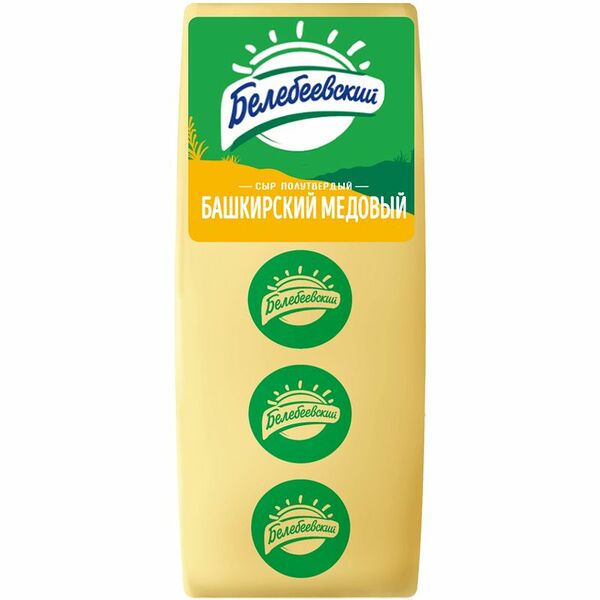 Сыр Белебеевский Башкирский Медовый 50% вес без змж до 300г
