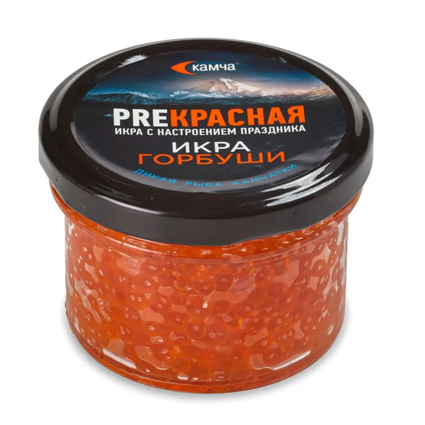 Икра зерн. горбуши Камча ст. банка 100г