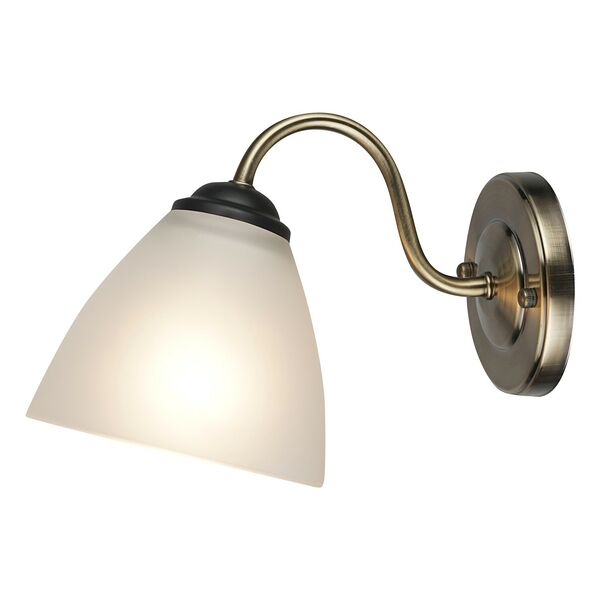 Бра Символ Света, Е27, 60 Вт, бронза 14х25х18 см.