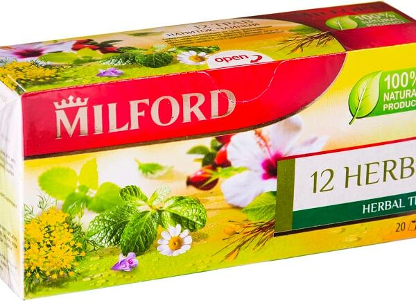 Чай травяной Milford 12 Herbs 20*2.25г